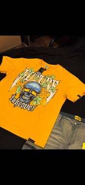 Watson Future Takeover Graphic T-Shirt in Yellow